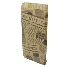 Sacchetto in Carta per Baguette Kraft Times 12+2x26cm (2.000 Pezzi)