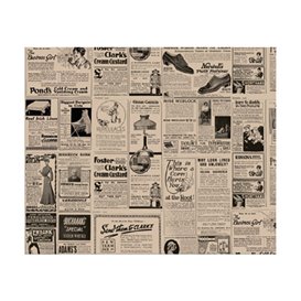 Carta Antigrasso Kraft Times 28x34cm (1.000 Pezzi)