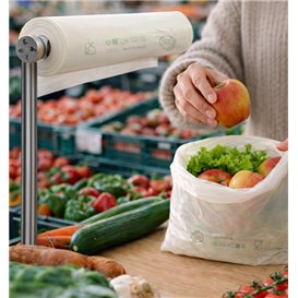 Rotoli Sacchetti senza manici Home Compost “Classic” 25x37cm 12µm (500 Pezzi)