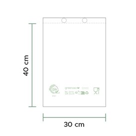 Sacchetti Mercato Block Home Compost “Classic” 30x40cm 12µm (100 Pezzi)