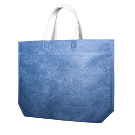 Sacchetto TNT con Base Esagonale Blu 44+10x30cm (200 Pezzi)