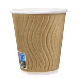 Bicchiere Carta Ecologico Kraft 9Oz/270 ml (1050 Pezzi)
