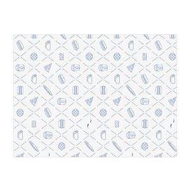 Carta Antigrasso Eco Blu 30x40cm (1.000 Pezzi)