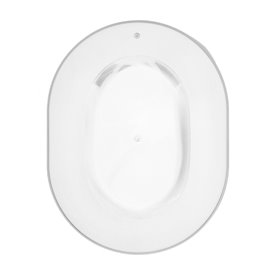 Coperchi per ciotole “Revolve” durevoli e riutilizzabili in PP Bio Ovale 22x17,4x5cm (144 Pezzi)