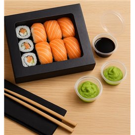 Contenitori PP Trasparente salse 30ml Ø4,8cm (200 Pezzi)