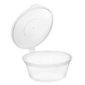 Contenitore Tondo Coperchio APET Transparente 80 ml (450 Pezzi)