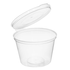 Contenitore Tondo Coperchio APET Transparente 125ml (405 Pezzi)