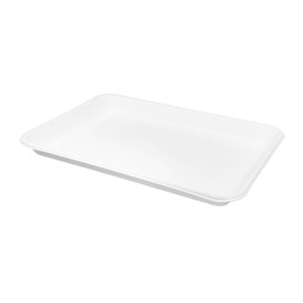 Vassoio di Canne da Zucchero Bianche 24,5x17,5cm (50 Pezzi)