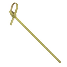 Spiedini di Bambù con Nodo Naturele 10cm (250 pezzi)