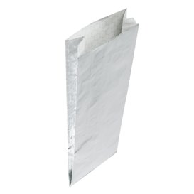 Foglio di Alluminio Oleato Argento 31,5*10,3+5cm (250 Pezzi)