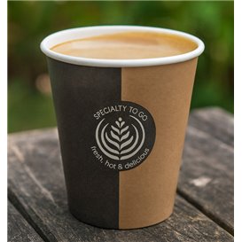 Bicchiere di Carta Eco Cupmatic 6Oz/192ml Ø7,0cm (3.000 Pezzi)