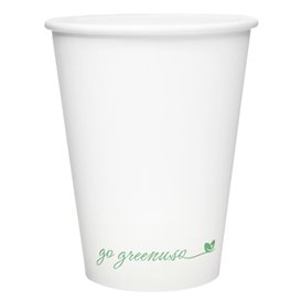 Bicchiere di Carta Bianco 12Oz/360ml Ø9cm (1.000 Pezzi)