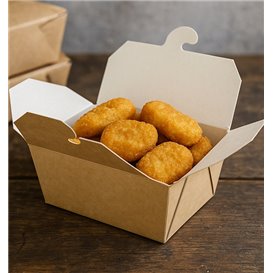 Contenitore di Cibo Kraft 13x8,5x6cm 700ml (360 Pezzi)
