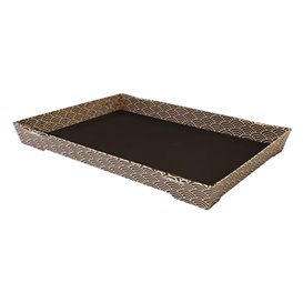 Contenitore per Sushi Cartone ''Waves'' 26x19cm (600 Pezzi)