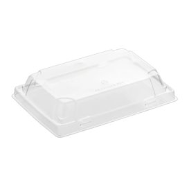 Coperchio Imballaggi Sushi rPET 16,5x11,5cm (600 Pezzi)