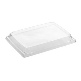 Coperchio per Imballaggio Sushi in rPET 23,5x16cm (600 Pezzi)