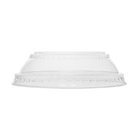 Coperchio per vaschetta Compostabile PLA Transparente Ø9,6 cm (100 Pezzi)