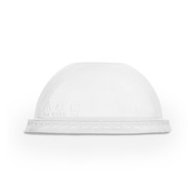 Coperchio Cupola per vaschetta Compostabile PLA Transparente Ø9,6 cm (100 Pezzi)