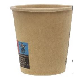 Bicchiere di Carta Kraft-Kraft 3Oz/100ml Ø5,8cm (1.500 Pezzi)