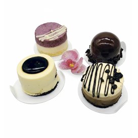 Mini Piatto da Degustazione Durevole Suiit "Bianco" (12 Pezzi)