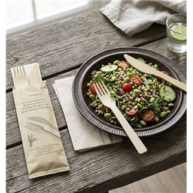 Tovaglia Rotolo TNT Novotex Crema 1,2x55m 55g P40 (6 Pezzi)