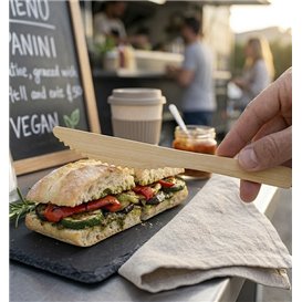 Coltello in bambù 17cm (2400 Pezzi)