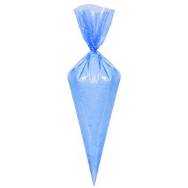 Sac à Poche PE in Rotolo Blu 28x55cm (100 Pezzi)